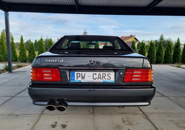 Mercedes-Benz SL cena 44900 przebieg: 189000, rok produkcji 1990 z Lewin Brzeski małe 326